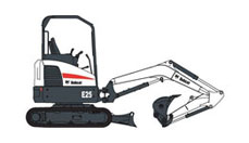 Bobcat Compact Excavators For Rent